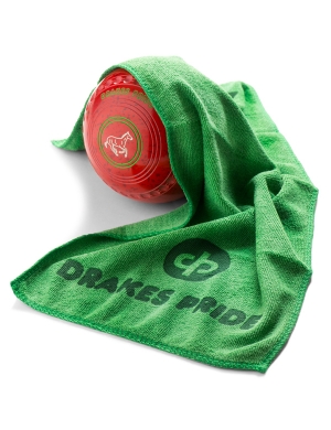 Drakes Pride Microfibre Towel - Green